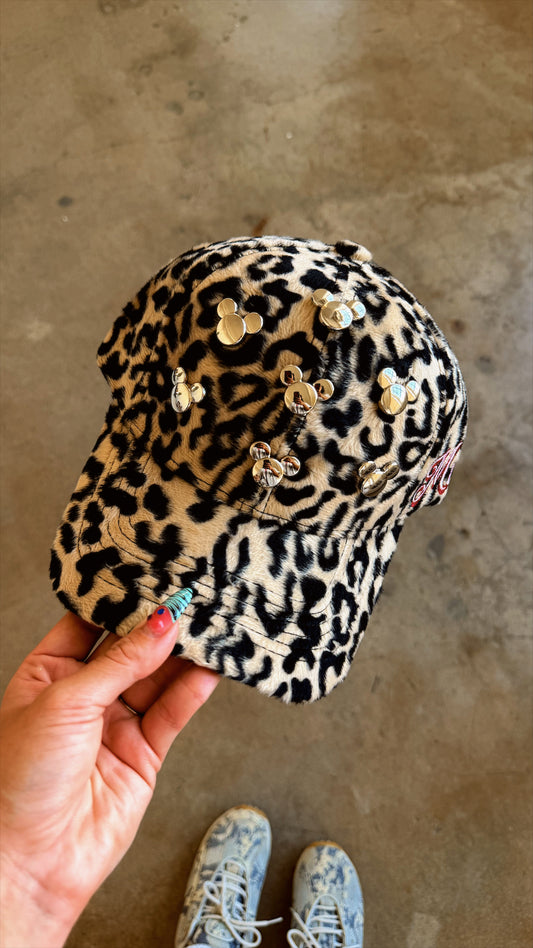 Leopard Studded Hat 🐆