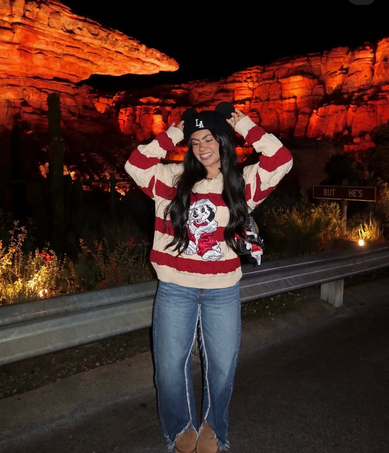 Dalmatian Christmas Sweater Runs Oversize ❤️