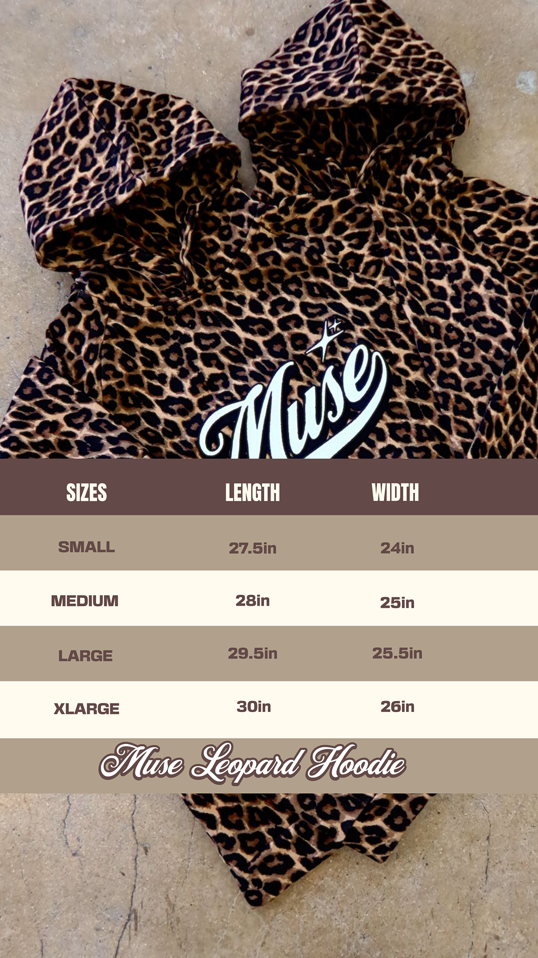 Muse Hoodie 🐆
