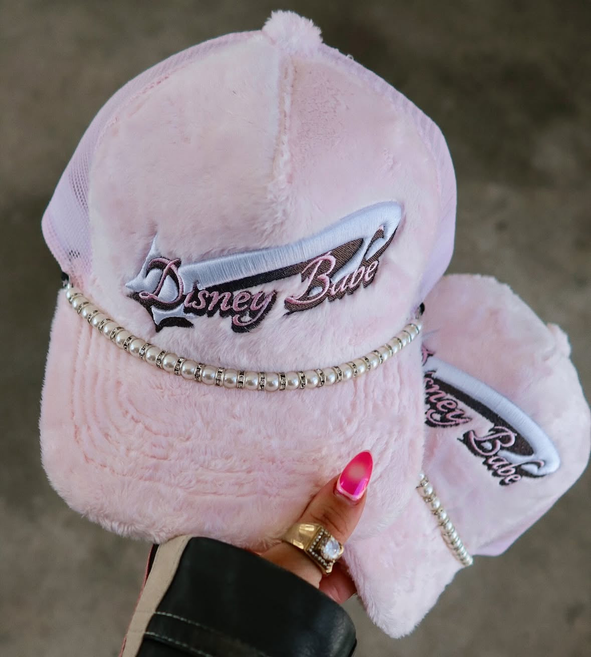 Pink Fur Babe Hat